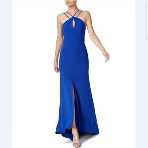Calvin Klein Blue long Formal or Cocktail Dress